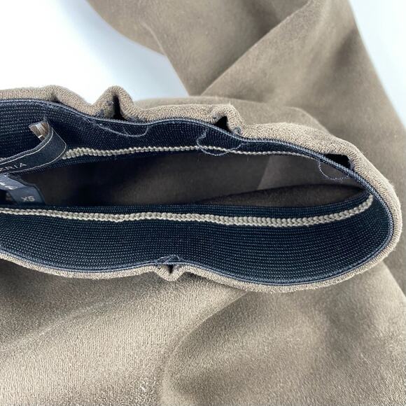 BCBGMAXAZRIA Brown Mason Faux Suede Dark Fatigue Pull On Legging Pants‎ Size XS - Picture 9 of 11